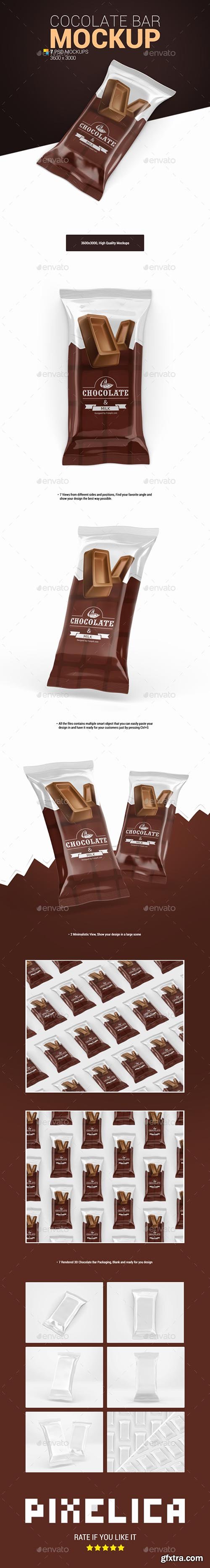 GraphicRiver - Chocolate Bar Mockup 26459115