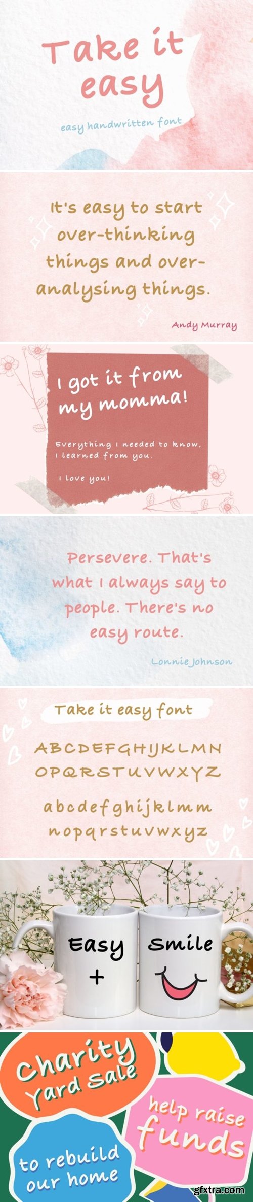 Take It Easy Font