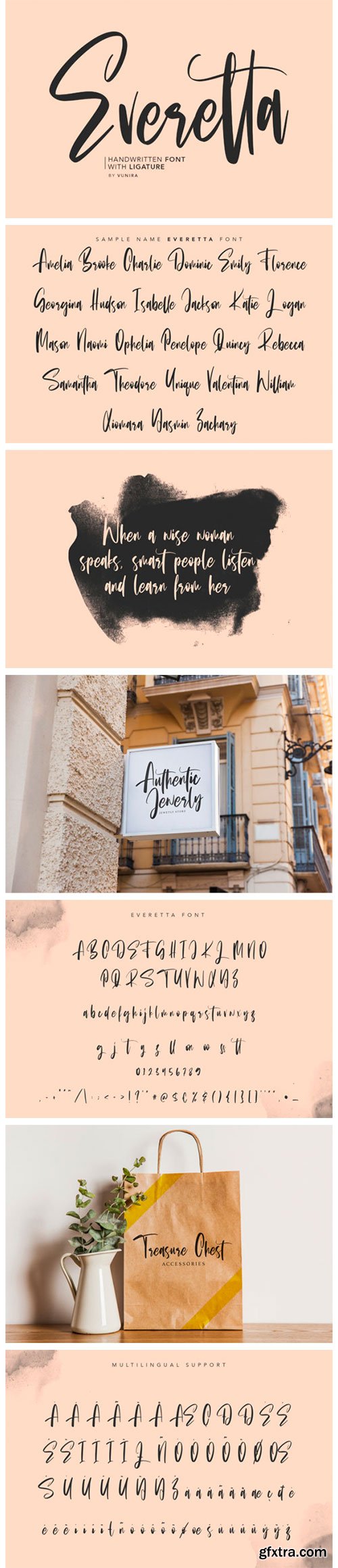 Everetta Font