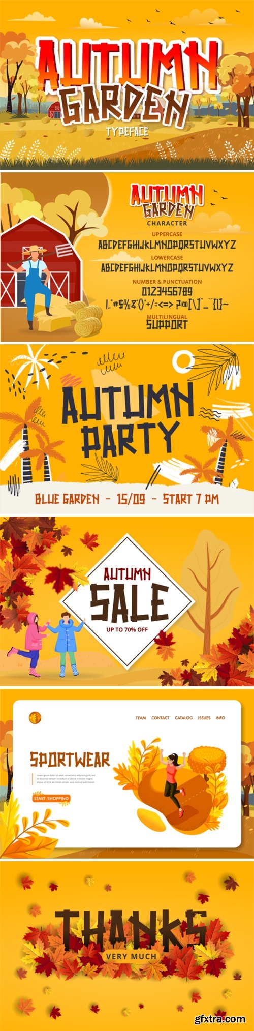 Autumn Garden Font