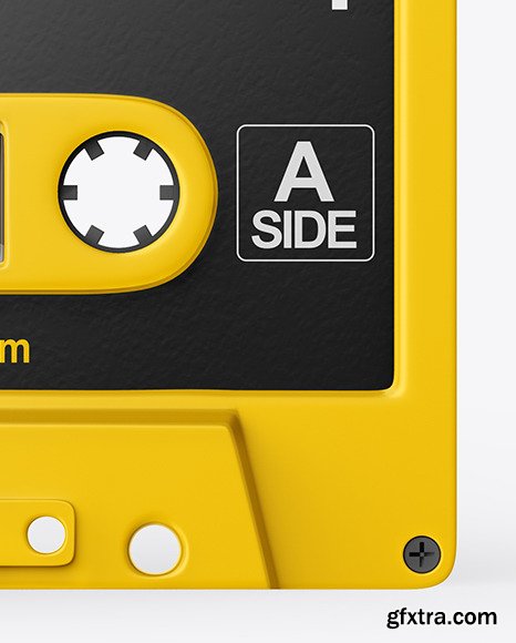 Compact Cassette Mockup 64103