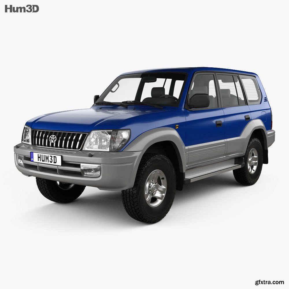 Toyota prado 3d model