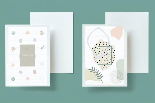 Blank rip papernote design vector set - 1208172