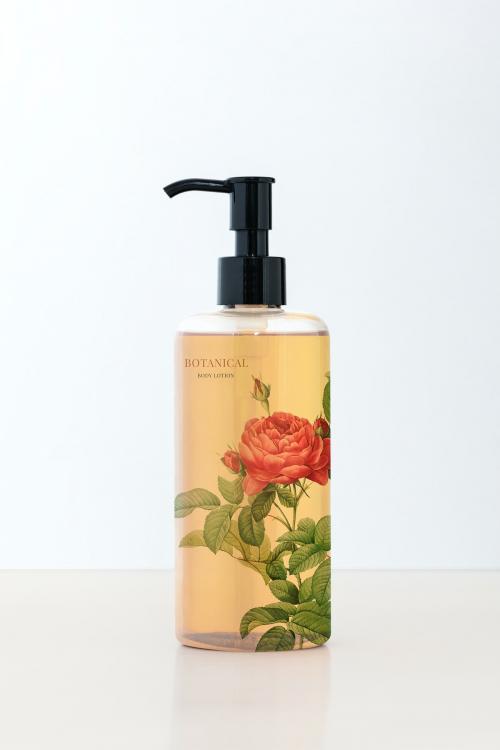 Body wash bottle mockup design - 1209872