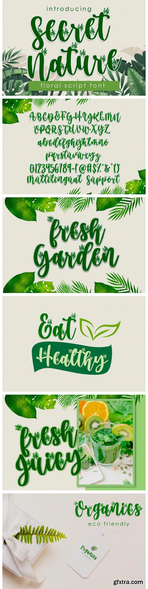 Secret Nature Font