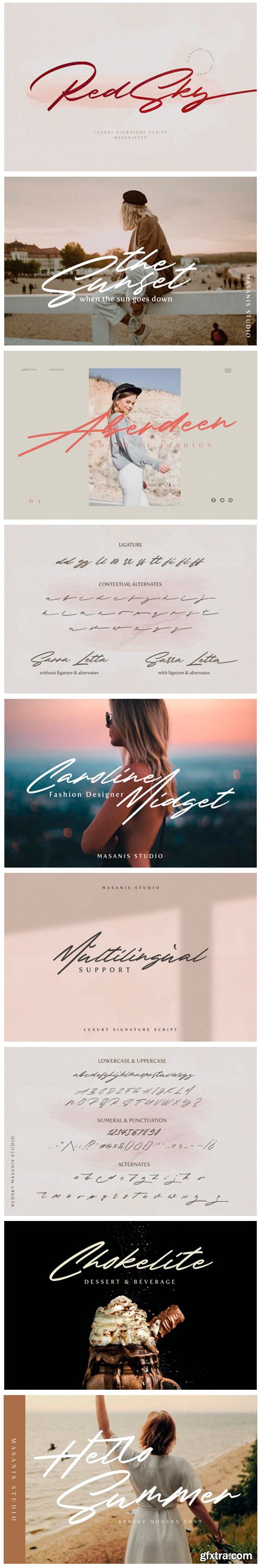 RedSky Font