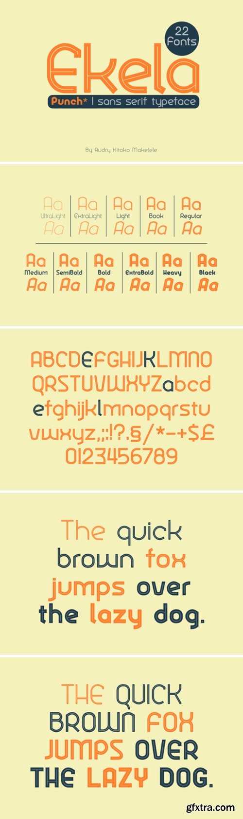 Ekela Punch Font