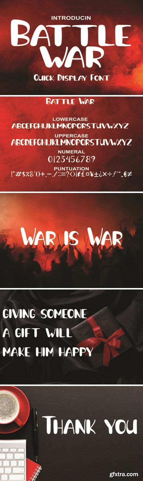 Battle War Font