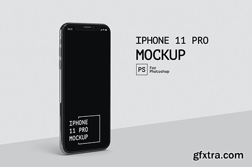 IPhone 11 Pro Side View Mockup RZ