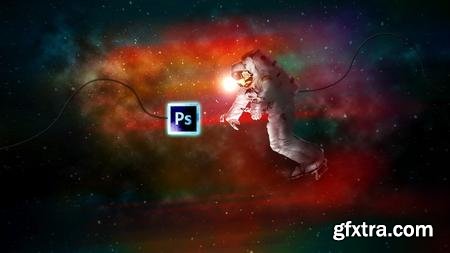 Space Explorer-Photo Composite Photo Manipulation Photoshop (Updated)