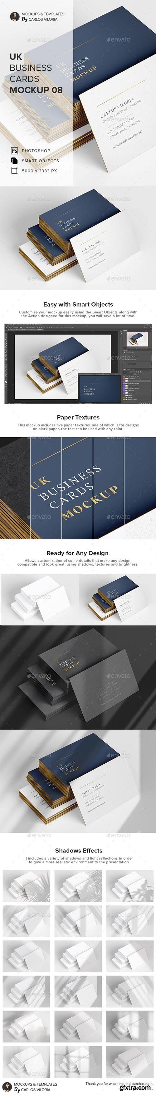 GraphicRiver - UK Business Cards Mockup 08 27826313