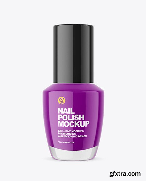 Nail Polish Bottle Mockup 64155