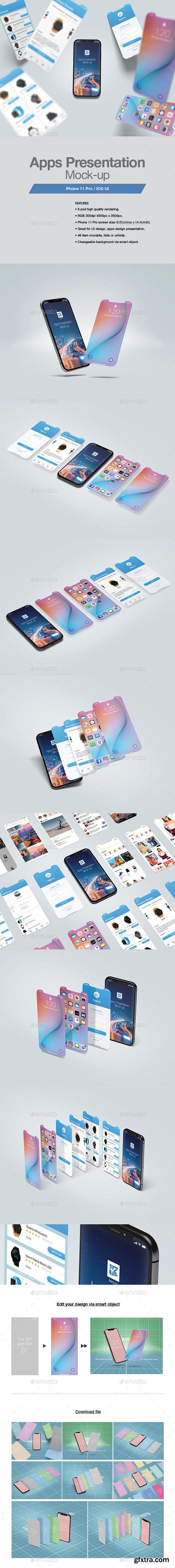 GraphicRiver - Apps Presentation Mock-up 27716198