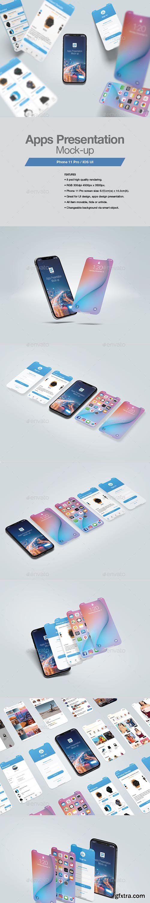 GraphicRiver - Apps Presentation Mock-up 27716198