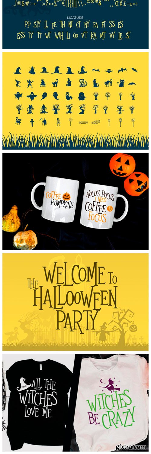 Mitoos Halloween Font