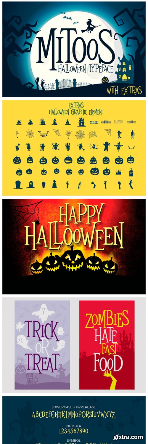 Mitoos Halloween Font