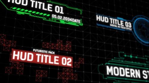 Videohive - HUD Titles