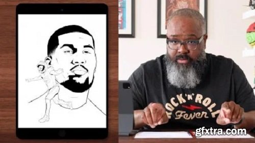 iPad Illustration: Draw a Digital Coloring Page