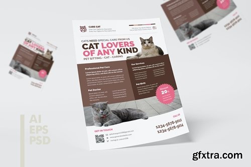 Pet Shop Flyer Design