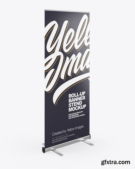 Roll-up Banner Stand Mockup 63974