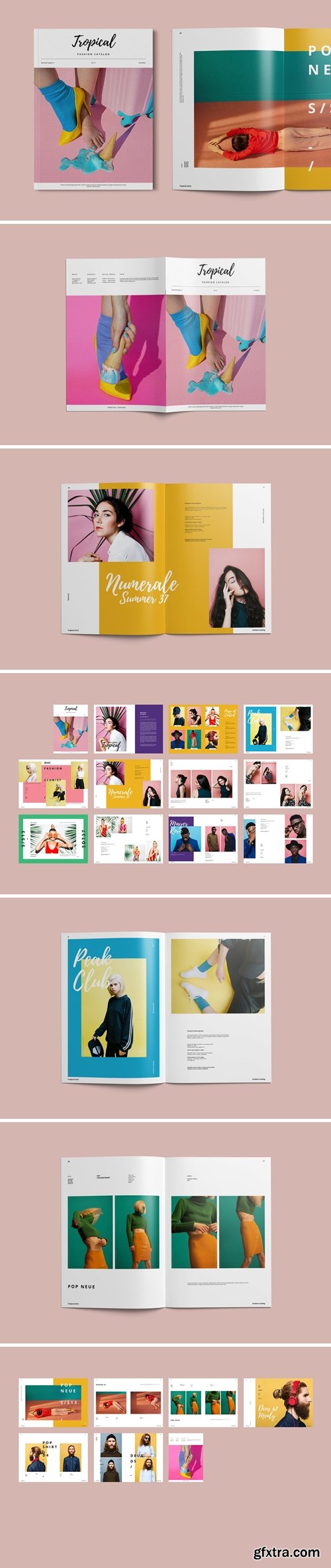 Fashion Catalog / Lookbook Brochure Template