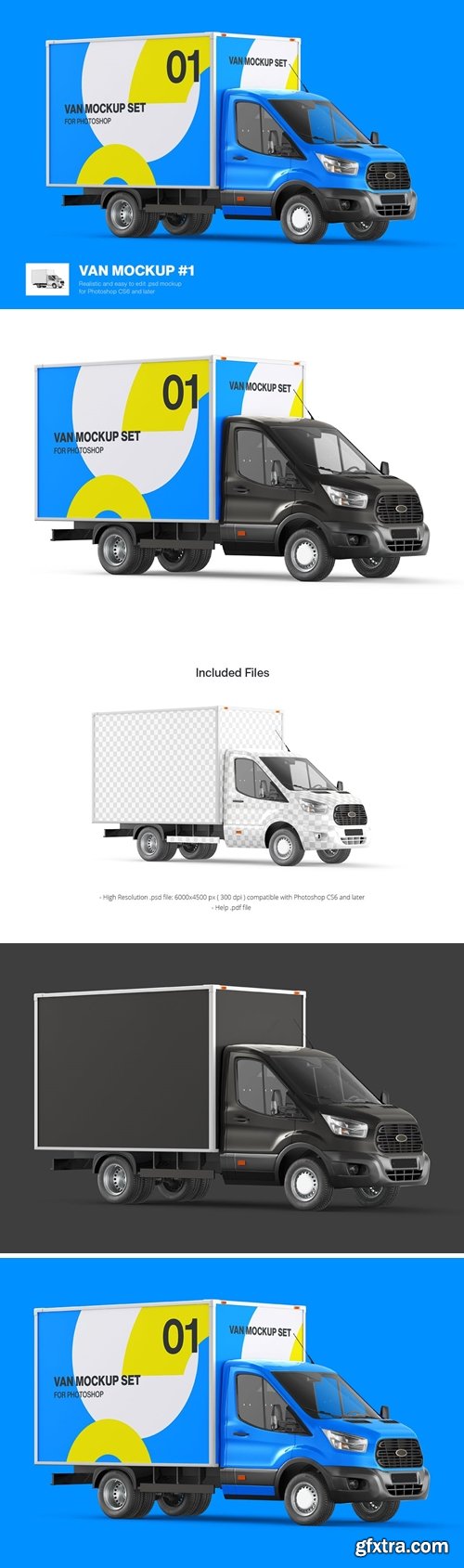 Cube Van Mockup 01