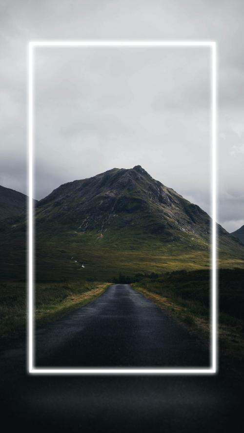 Buachaille Etive Mòr mobile phone wallpaper mockup - 1233443