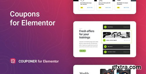 CodeCanyon - Couponer v1.0.0 - Discount Coupons for Elementor - 27835107