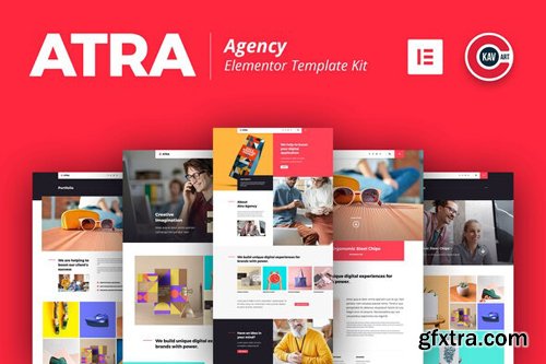 ThemeForest - Atra v1.0 - Creative Agency Elementor Template Kit (Update: 29 July 20) - 27807308