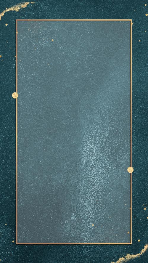 Gold frame mockup mobile phone wallpaper - 2012949