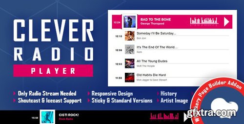 CodeCanyon - CLEVER - Shoutcast and Icecast Radio Player for WPBakery Page Builder v1.0 - 27870026