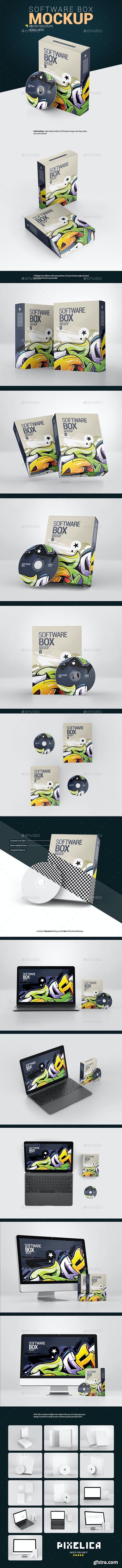 GraphicRiver - Software Box Mockup 27279988