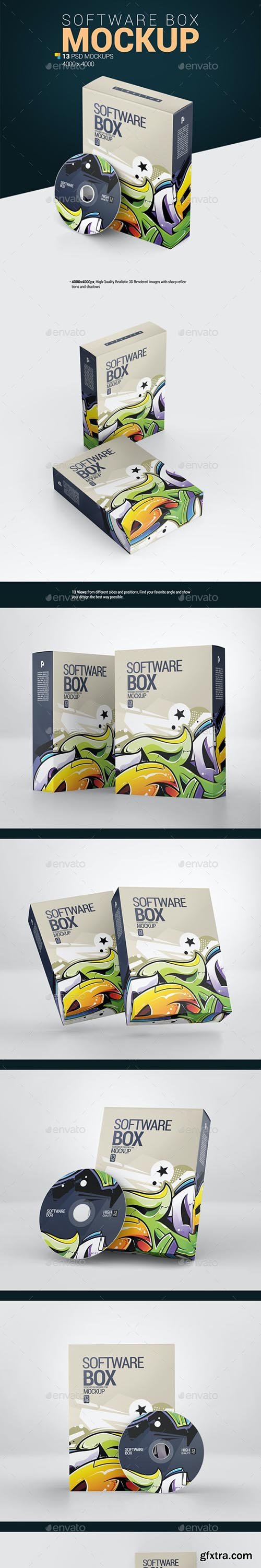 GraphicRiver - Software Box Mockup 27279988