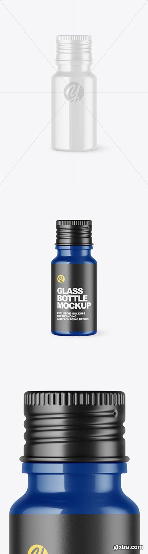 Glossy Bottle Mockup 64655