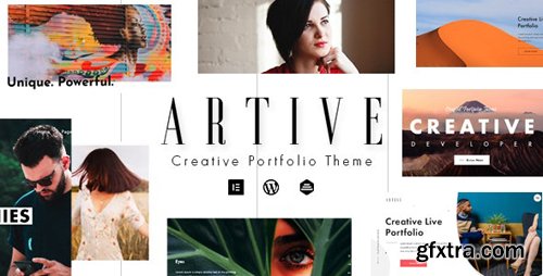 ThemeForest - Artive v1.0.0 - Creative Portfolio Theme - 25174370