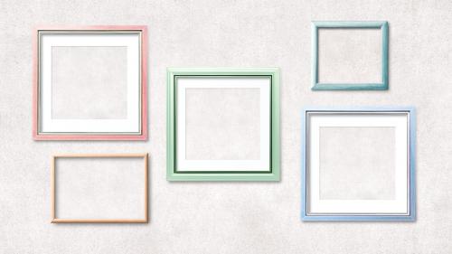 Photo frame mockup collection - 2021888