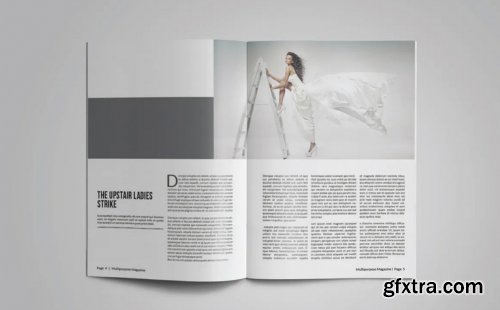 Stylish Magazine Template Vol. 12