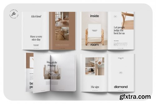 CreativeMarket - ADELINE Interior Design Lookbook 5051336