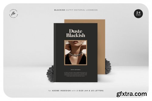 CreativeMarket - BLACKISH Outfit Editorial Lookbook 5120771