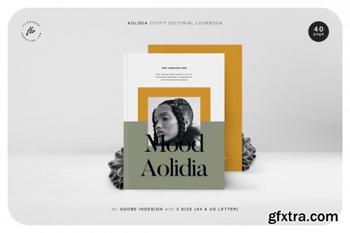 CreativeMarket - AOLIDIA Outfit Editorial Lookbook 5116436