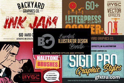 CreativeMarket - Essential Illustrator Design Bundle 4941833