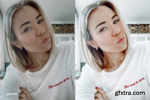 CreativeMarket - Lightroom Preset-Selfie Beauty Theme 4976167