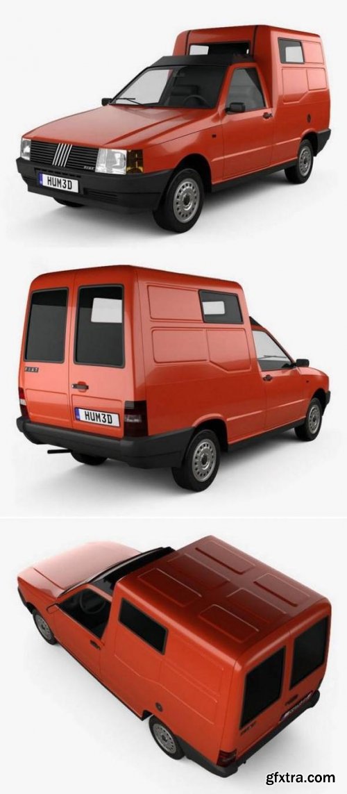 Fiat Fiorino Panel Van 1988