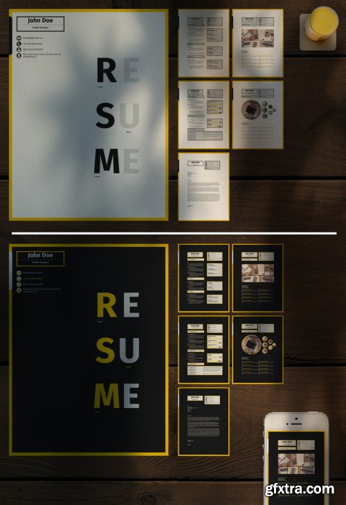 Digital Resume Layouts 363301465