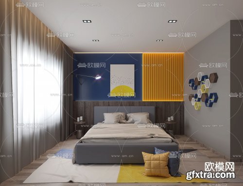 Modern Style Bedroom 438