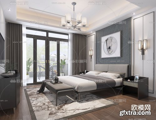 Modern Style Bedroom 437