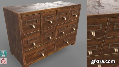 Gumroad - Organizer/ Dresser - Maya,Substance Painter Video 