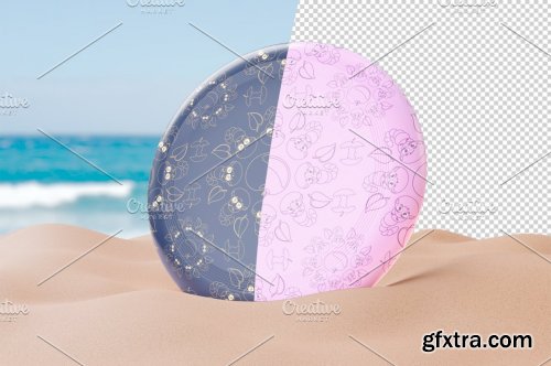 CreativeMarket - Plastic Frisbee Mockup 4911234