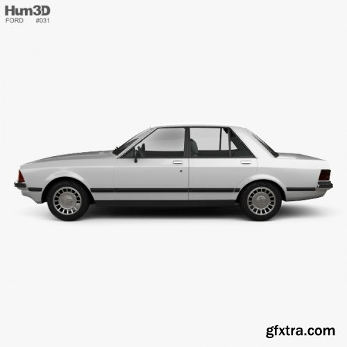 Ford Granada Sedan 1982 3D model