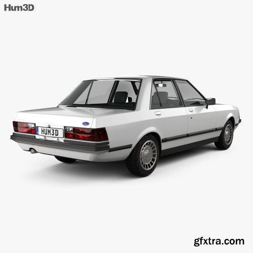 Ford Granada Sedan 1982 3D model